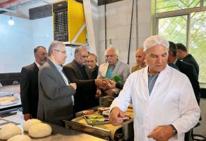 During the visit of the Minister of Agricultural Jihad to the Institute of Technical Research and Agricultural Engineering, headed by Dr.